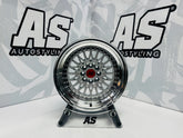 15” AS-7162 SILVER  4/100 4/108 wheels